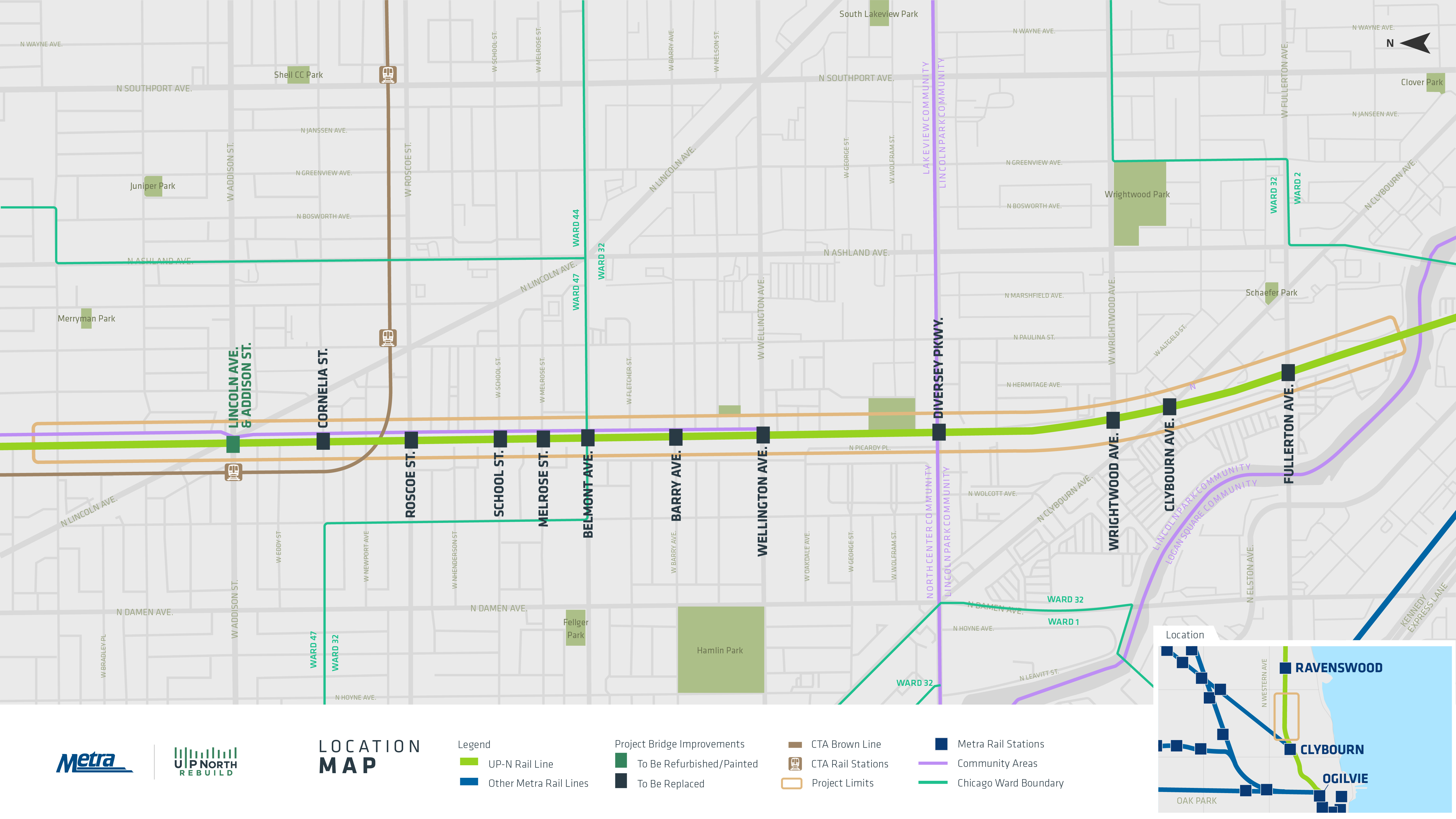 UPN Bridge Project Map