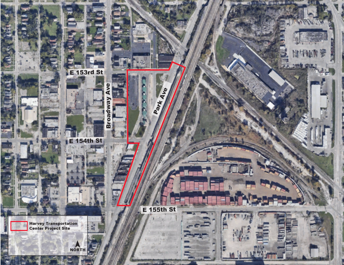 Harvey TC project area map